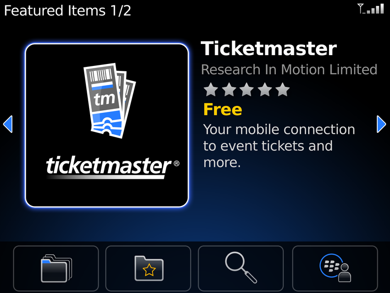 Illustration for article titled BlackBerry App World Tour and Impressions